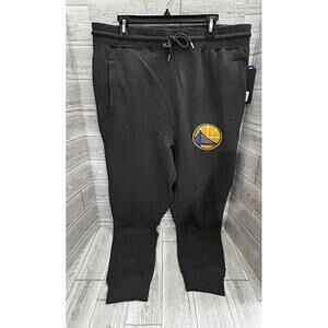Golden State Warriors UNK Sweatpants Joggers XL Gray NBA Logo New